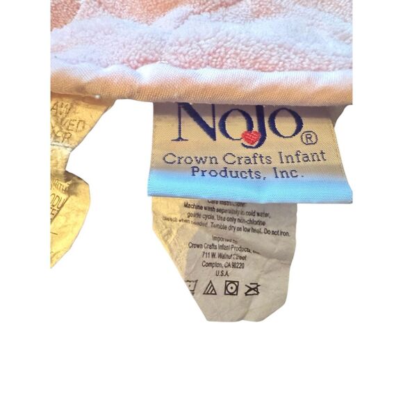 Nojo quilted crib bib sheet saver pink - Picture 5 of 5